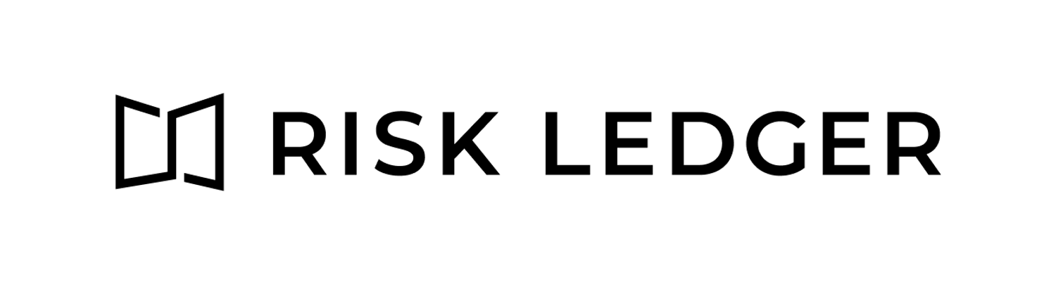 Risk Ledger logo black